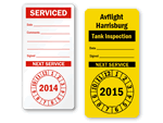 Next Service Due Labels