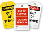 Out of Service Tags