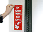 Parking Lot Sign Decals
