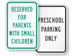 Preschool Traffic Signs