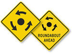 Roundabout Signs