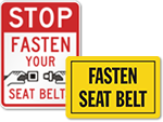 Wear Seat Belt Signs