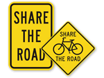 Share the Road Signs