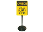Sign Stand for Speed Bump Signs