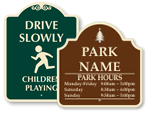 Designer Playground Signs