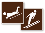 Snow Recreation Signs