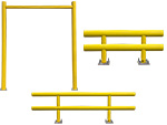 Steel Guardrail Safety and Warehouse Barriers