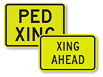 Supplemental School Crossing Signs