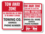 Tow Away Zone