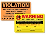 Violation Stickers
