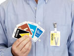 Visitor Badges   Sealed Plastic