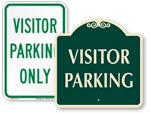 Visitor Parking Signs