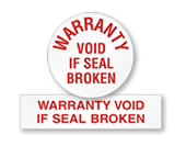 Warranty Labels