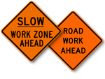 Traffic Sign - Road Work-W20-1-A, SKU: X-W20-1-A