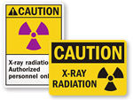 X Ray in Use Signs