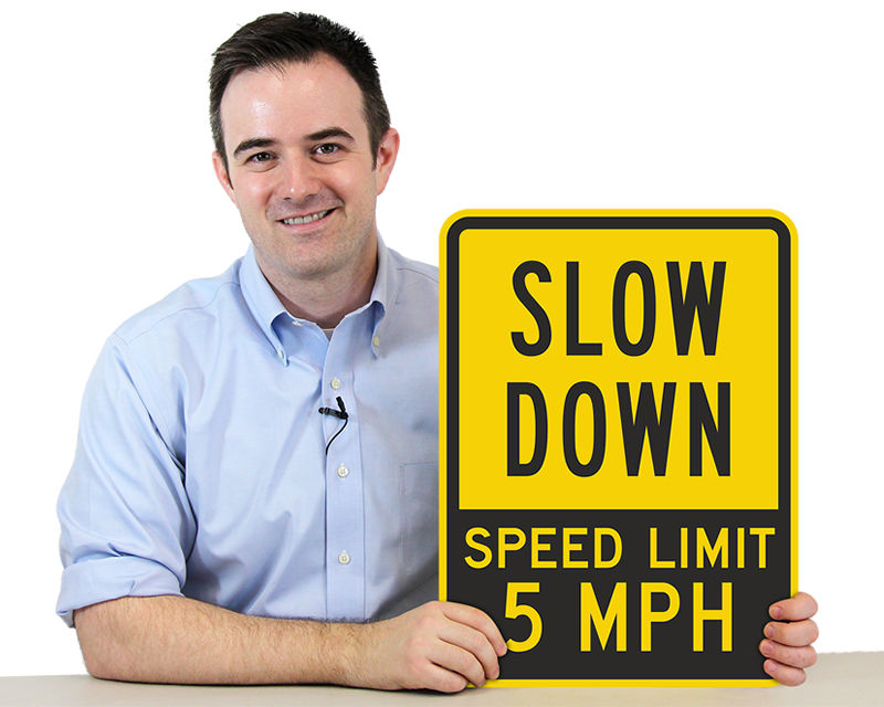 Custom Speed Limit Sign Templates