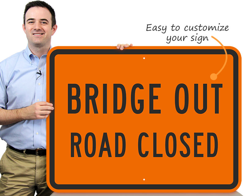 Road Closed Signs Lane Closed Signs