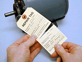 Perforated Cardstock Tags With Tear Off Stub