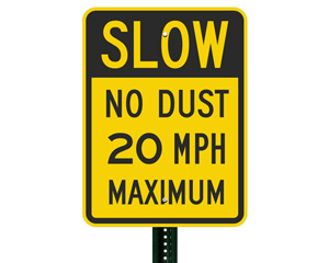 Speed Limit Traffic 20Mph Sign