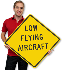Aircraft Warning Signs Aircraft Warning Signs
