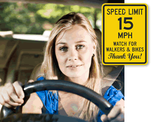 Bicycle Speed Limit Signs Bicycle Speed Limit Signs