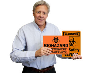 Biohazard Safety Sign