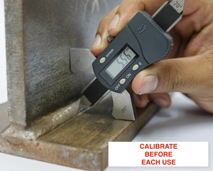 calibrate before use labels
