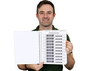 Confidential Visitor Log-In Books