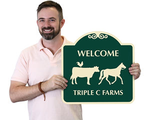 Custom Signature Farm Signs