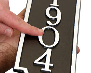 Custom Plaque Notice