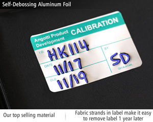 Self-Debossing Aluminum Foil