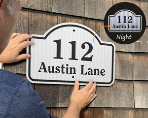 Custom personalized indoor/outdoor aluminum novelty street sign/door plaque 4x18 
