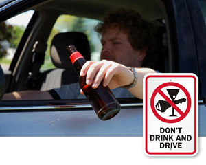 Do Not Drink and Drive Signs