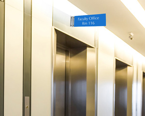 Door Message Sign