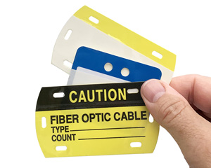 Fiber option markers