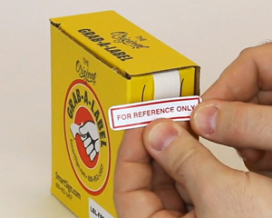 Calibration Label Dispenser