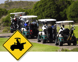 Golf Cart Crossing Signs Golf Cart Crossing Signs