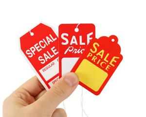 Merchandise Price Tags