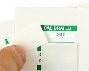 Mini Calibration Label