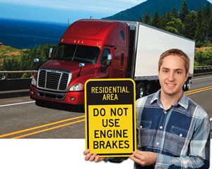 No Engine Braking Signs No Engine Braking Signs