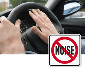 No Honking Signs & No Horns Signs No Honking Signs & No Horns Signs