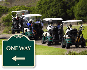 Signature™ One Way Signs