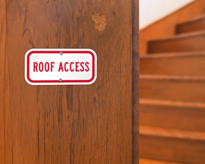 Hang Up Coat Sign