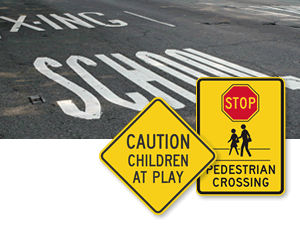 School Crossing | Student Crossing Signs