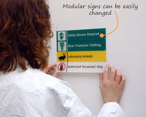 School Lab Safety Signs