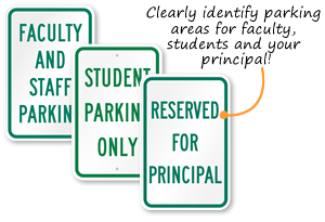 School Parking Signs School Parking Signs