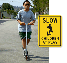 Slow Children Signs Slow Children Signs