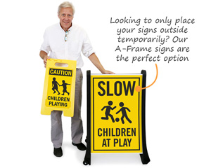 Bigboss Slow Down for Children Signs
