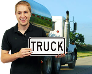 Truck signs