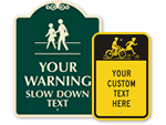 Custom Pedestrian Signs